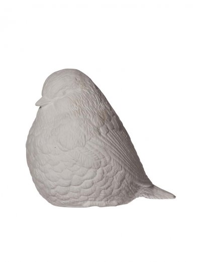 Porcelain bird lamp