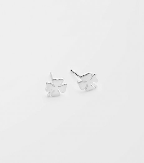 SYSTER P BRING ME LUCK STUD EARRINGS SILVER