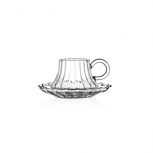 Folk - Set tea cup w/ saucer