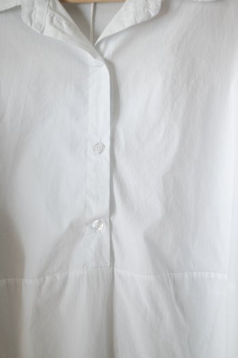 Blus vit bomull