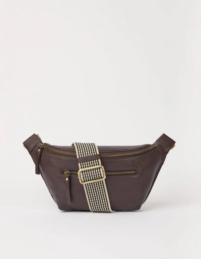 O my bag drew bum bag- chocolate