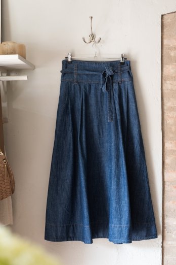 second female evana denim skirt
