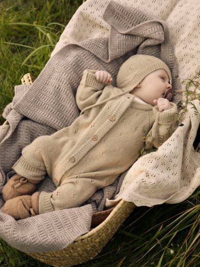 Lil atelier wool knit suit