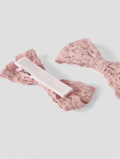 Lil atelier hår-clips rosa