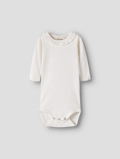 Lil atelier slim body solid white