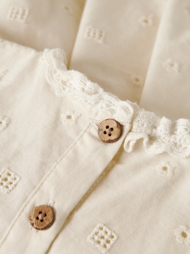 Lil atelier flores body dress milk