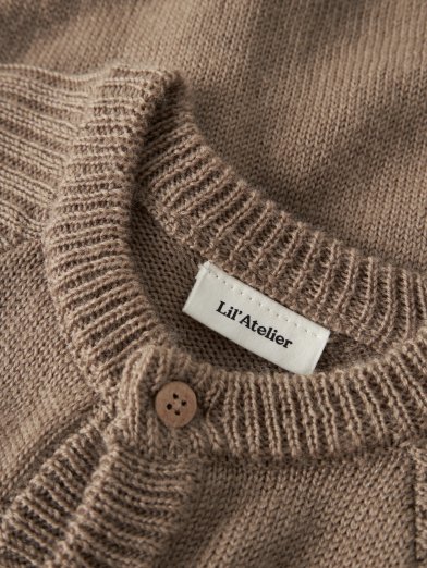 Lil atelier noa wool knit suit