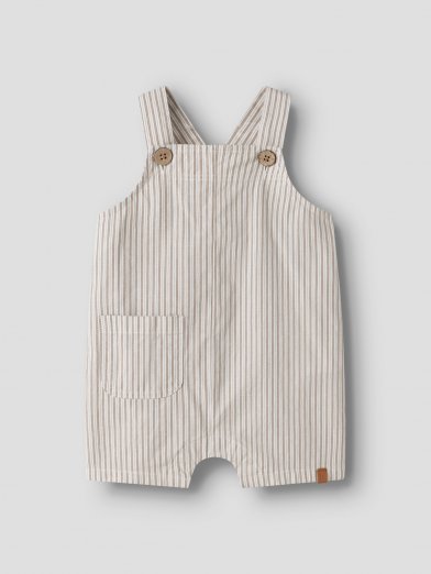 Lil atelier romper beige/vit