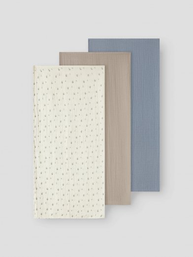 Lil atelier filt 3pack  blå