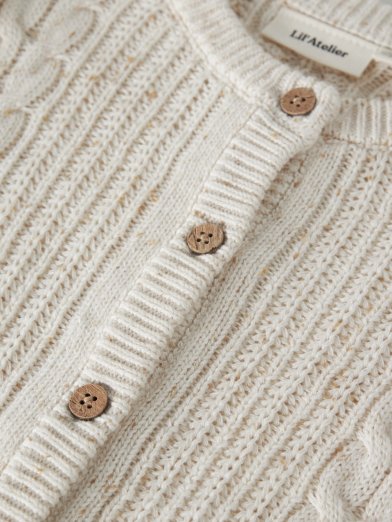 Lil atelier wool knit cardigan