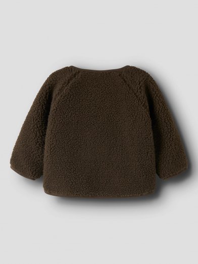 Lil atelier loose sherpa jacket