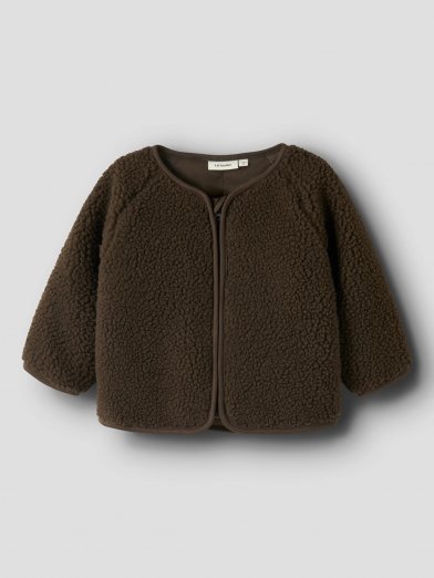 Lil atelier loose sherpa jacket