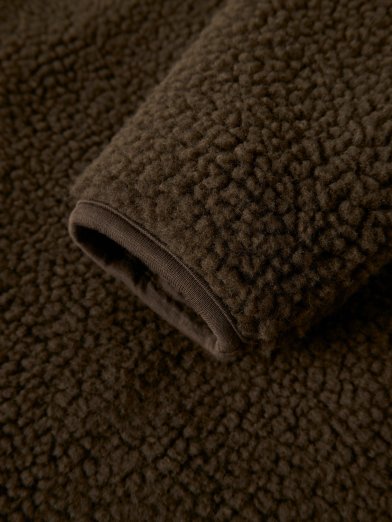 Lil atelier loose sherpa jacket