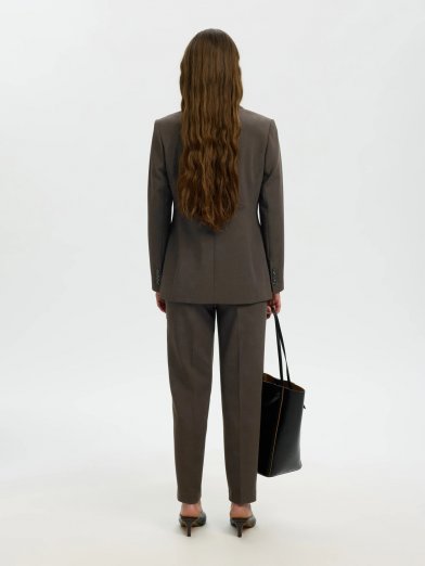 Selected femme frita kavaj brun