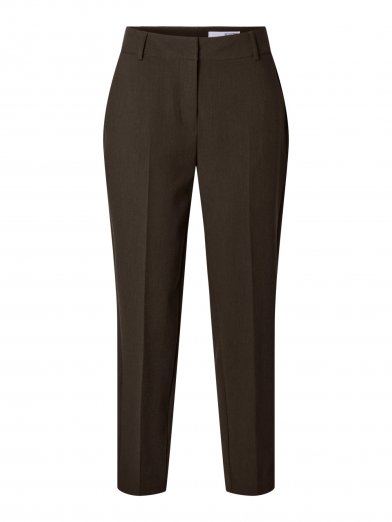 Selected femme frita byxa brun