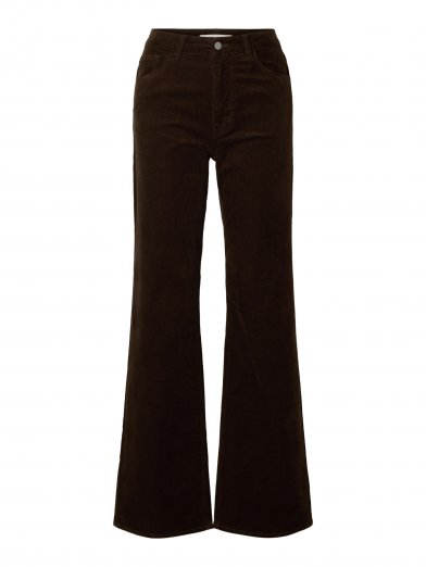 Selected femme corduay brun