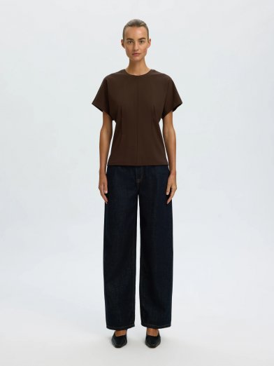 Selected femme vera top brun