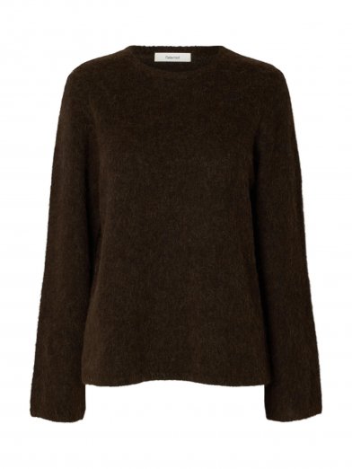 Selected Femme brushed lulu brun