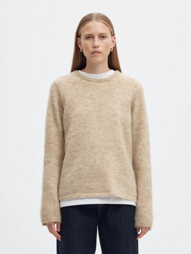 Selected Femme brushed lulu beige