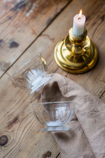 liten skål i glas la Rochère