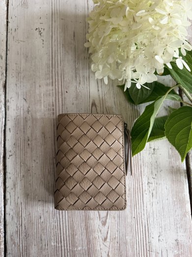 O my bag Jamie Wallet Woven sand