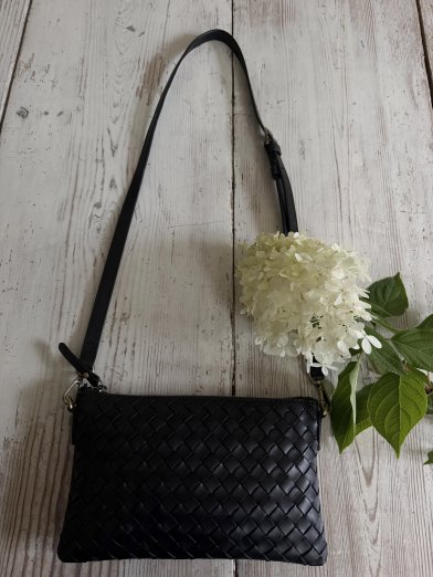 O my bag lexi woven classic leather