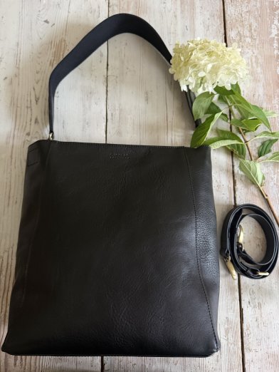 O my bag sofia cognac black