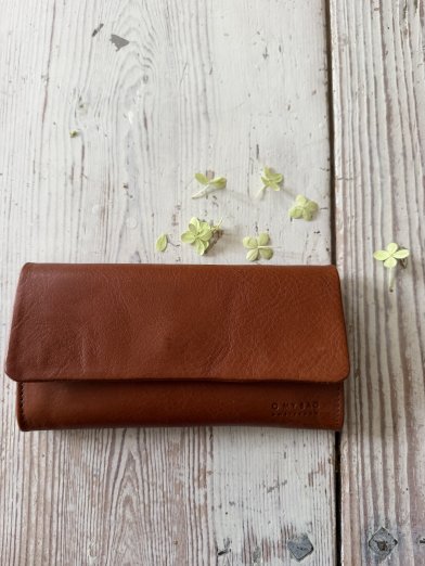 O my bag Pau Pouch Cognac Stromboli Leather