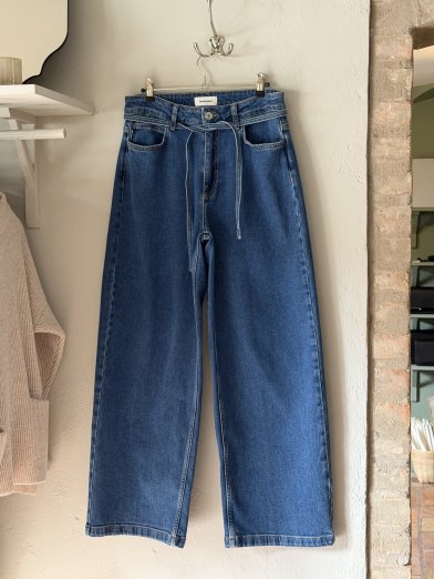 Modström IsoldeMD solid pants blue