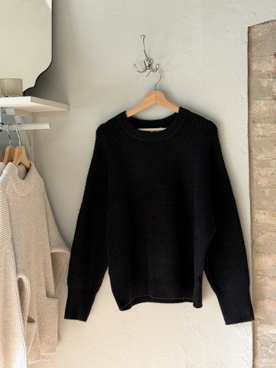 Mbym Gillian O-neck knit black