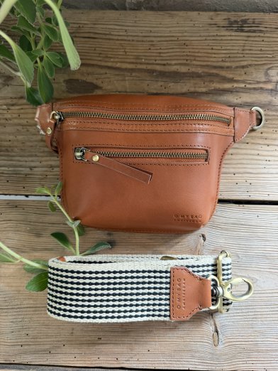 O MY BAG Becks bumbag cognac