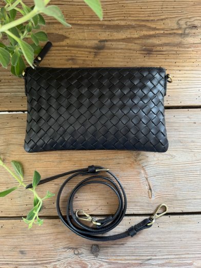 O my bag lexi woven classic leather