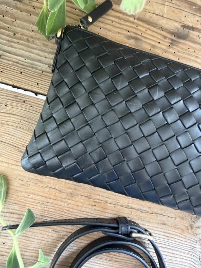 O my bag lexi woven classic leather