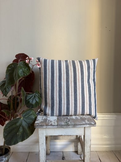 Live Linen Segue Cushion (Blue Segue)