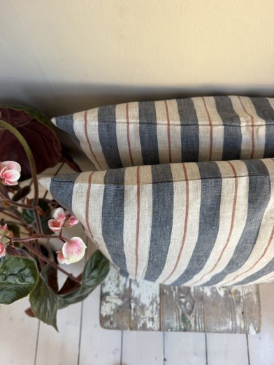 Live Linen Segue Cushion (Blue Segue)