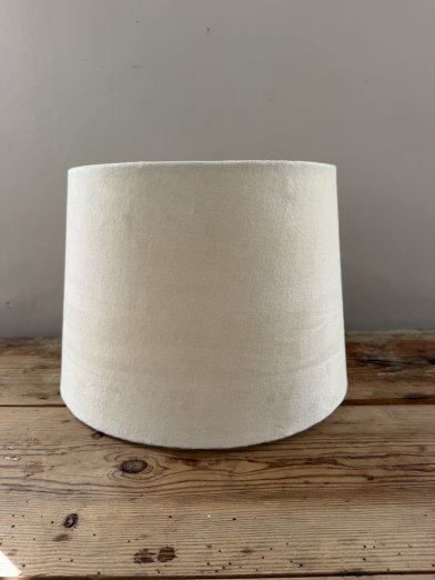 Olsson & Jensen Lampskärm sammet kitt