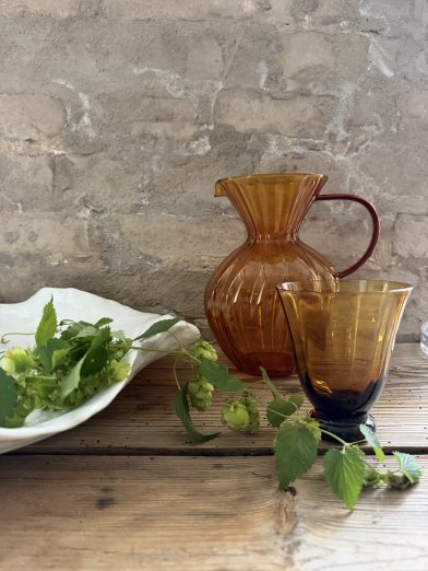 Olsson & Jensen Boule glass amber