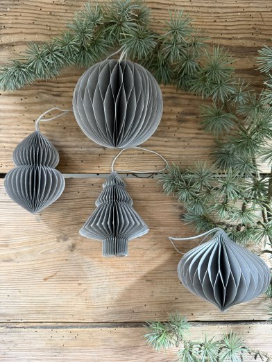 Broste Christmas Mix silver s/4