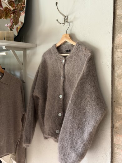 Cardigan taupe