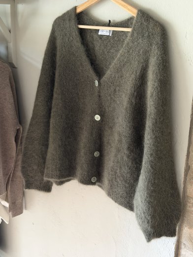 OM-HU monsa cardigan green
