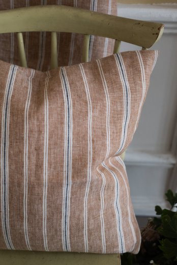 Linen Althea Cushion Cover Brown 50X50