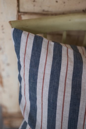 Live Linen Segue Cushion (Blue Segue)
