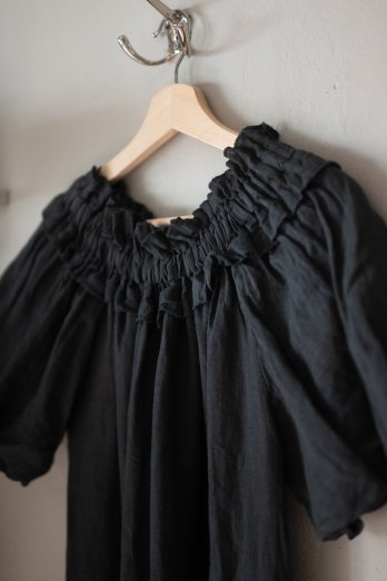 Milli linneklänning dark grey