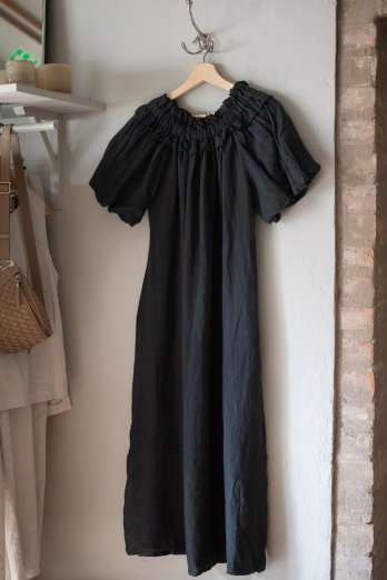 Milli linneklänning dark grey