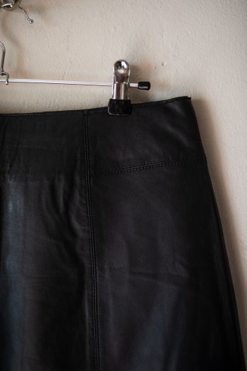 SELECTED FEMME LEATHER SKIRT