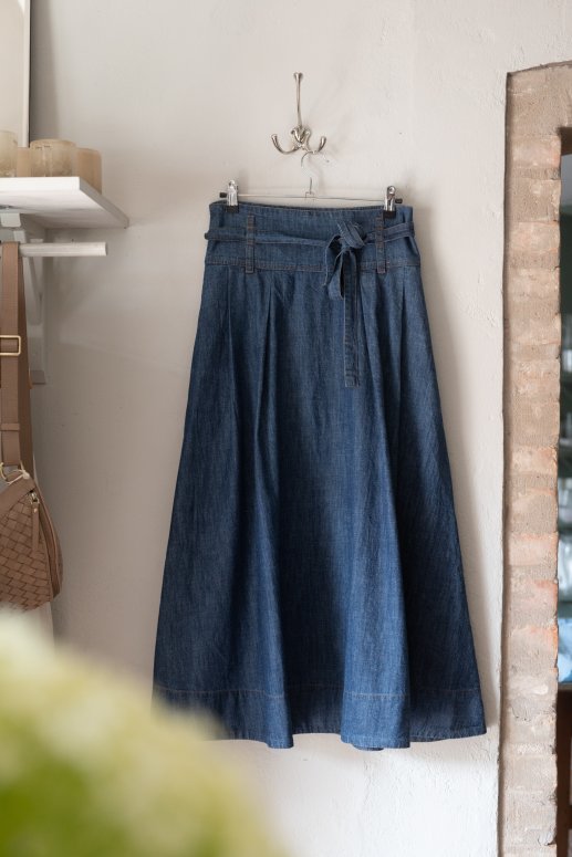 second female evana denim skirt