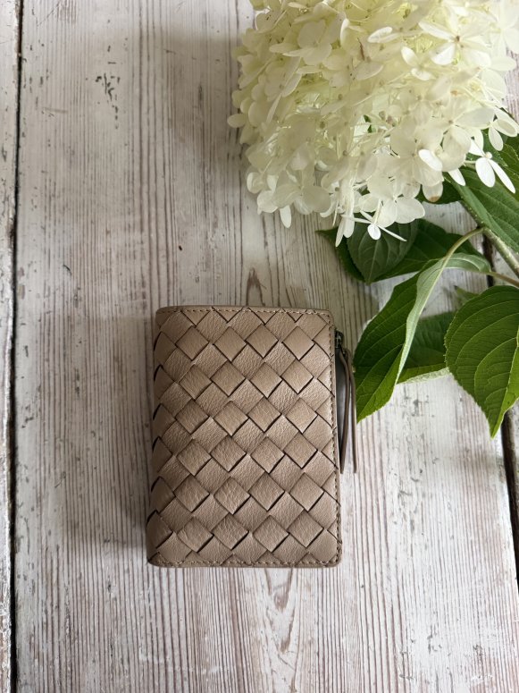 O my bag Jamie Wallet Woven sand