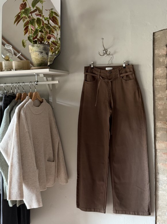 Modström IsoldeMD solid pants brown