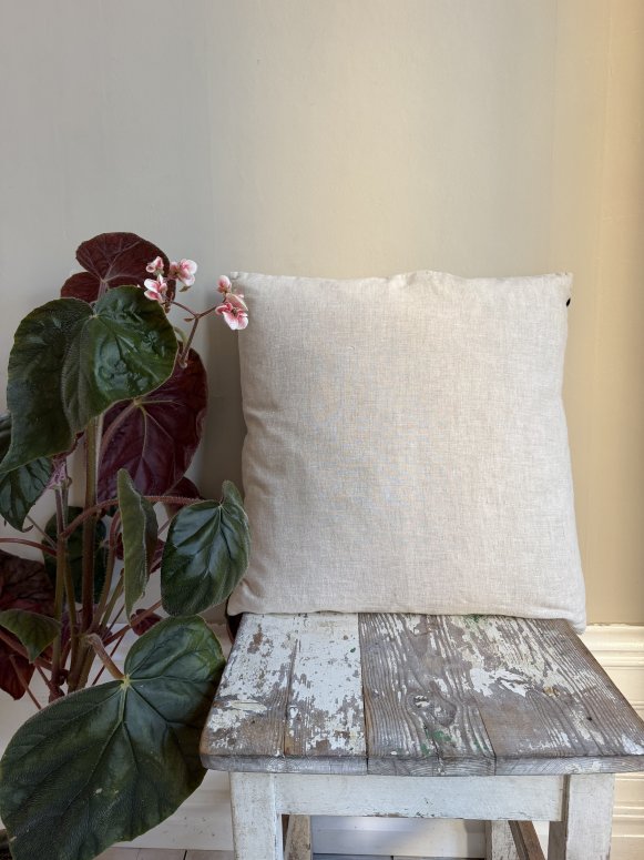 Himla Sunshine CUSHIONCOVER zip oatmeal 50x50