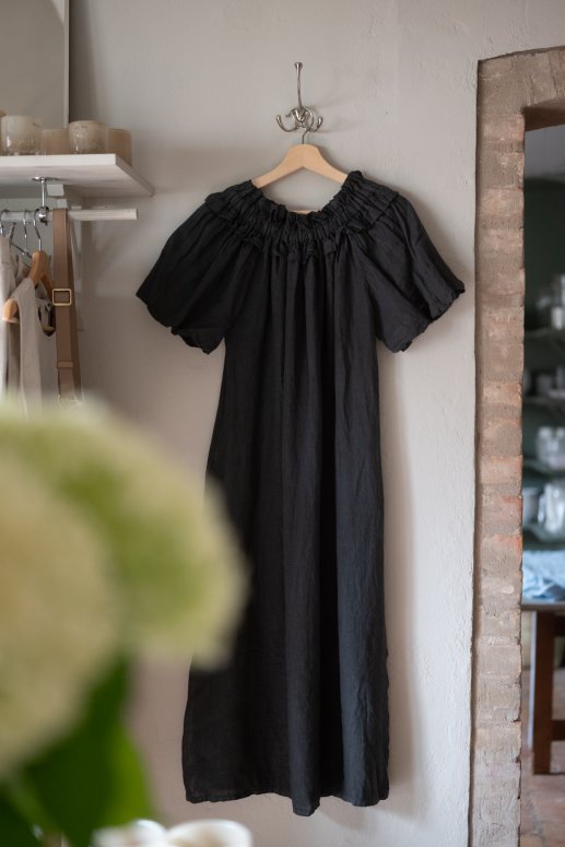 Milli linneklänning dark grey